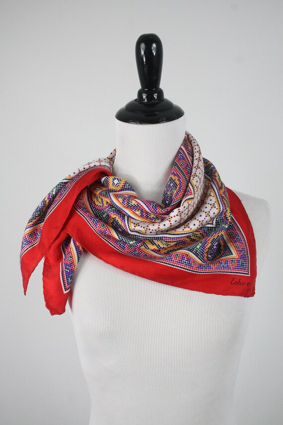 Echo Parlor Paisley Silk Square Scarf | Dillard's