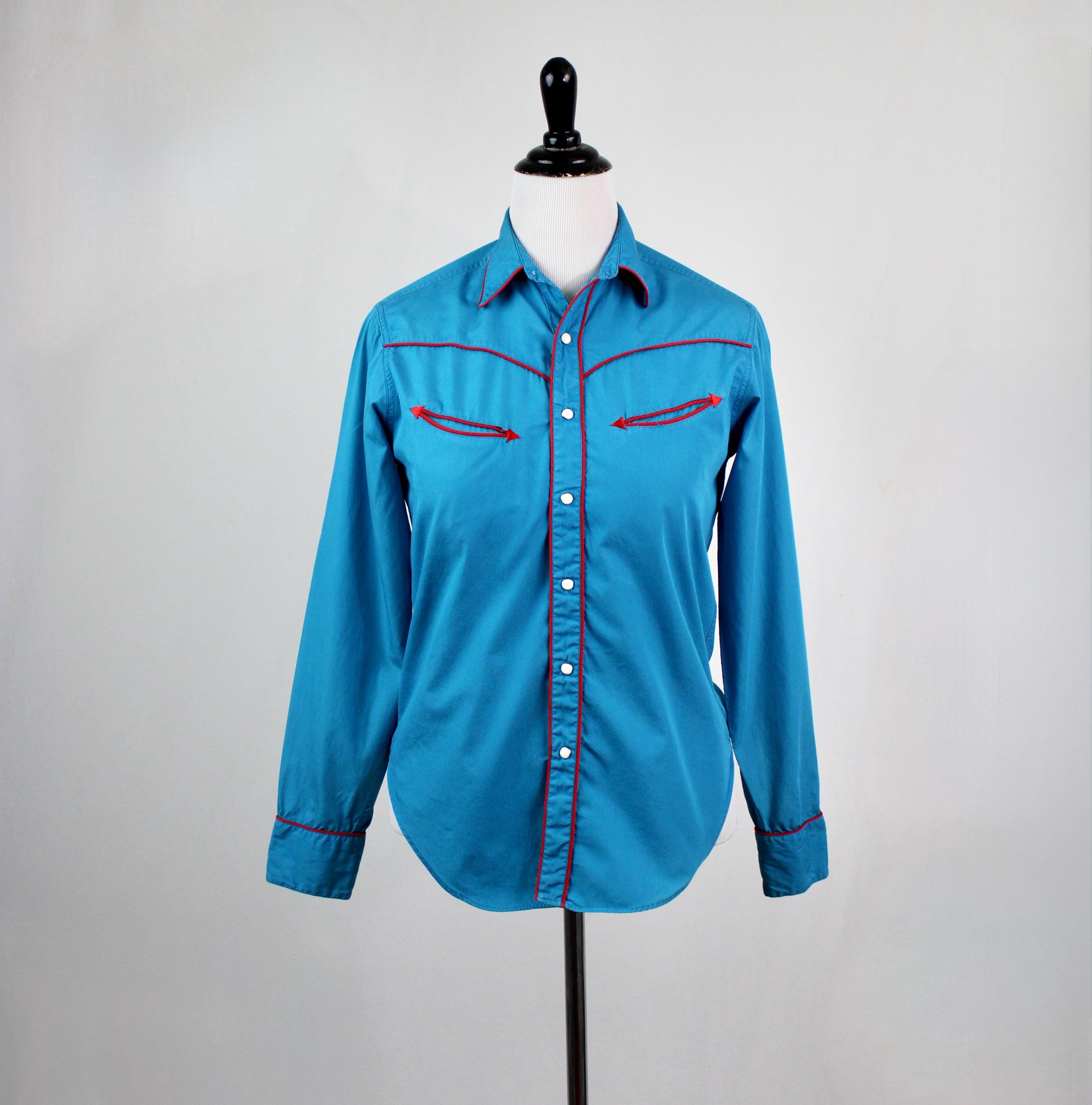 Vintage Ralph Lauren Western Shirt - Etsy