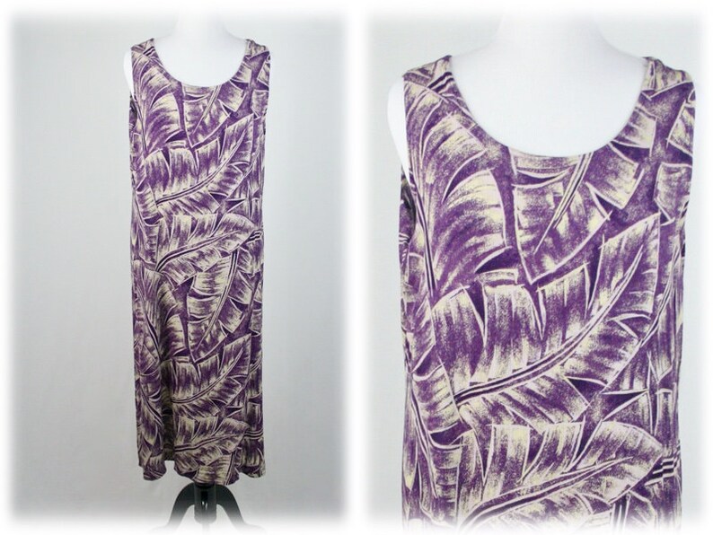 Vintage Hawaiian Dress Hilo Hatties Muu Muu XL