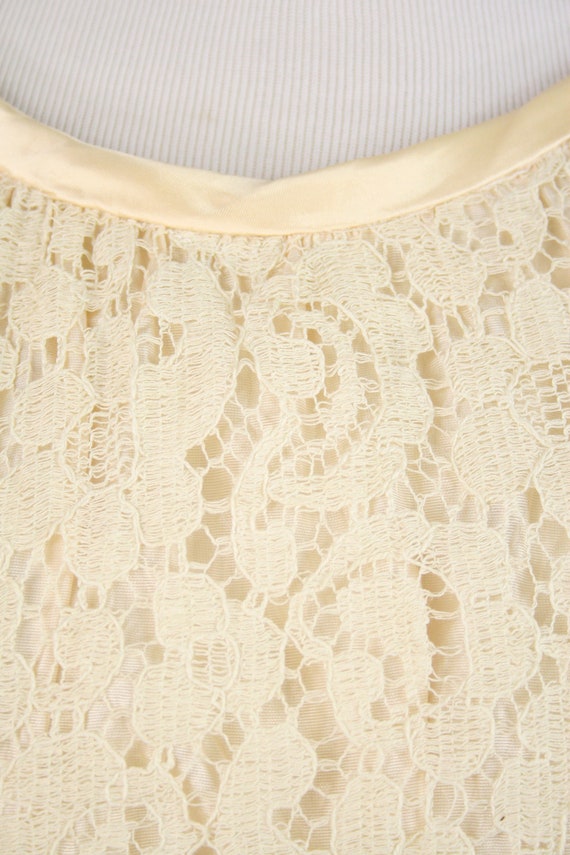 1960s Lace Dress Mod Wedding Dress - image 5