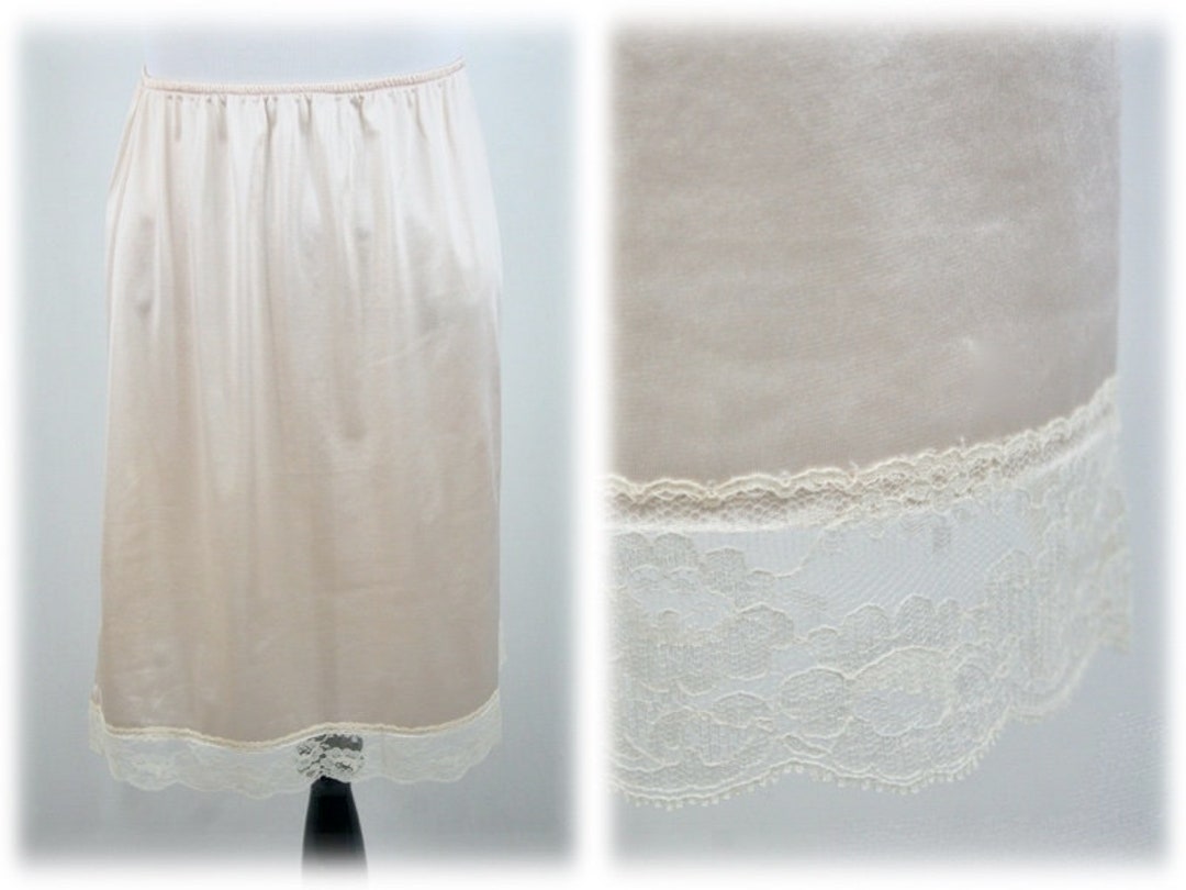 Cotton Half Slip Skirt, Underskirt, Half Slip Lingerie, Half Petticoat, Slip  for Dresses Skirt Slip for Women 
