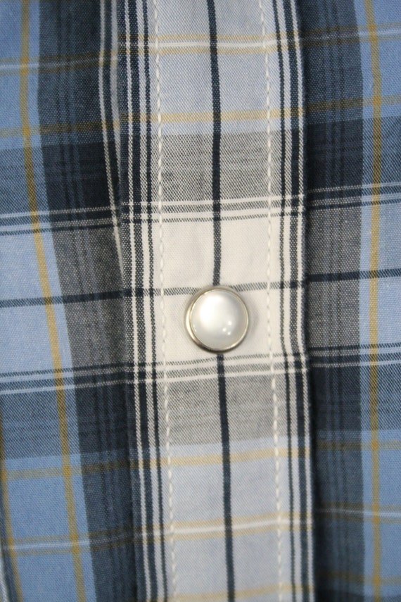 Western Shirt Levi's Pearl Snaps Cotton Shirt Sma… - image 5