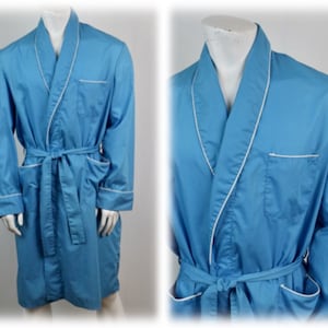 Vintage Mens Robe - Etsy
