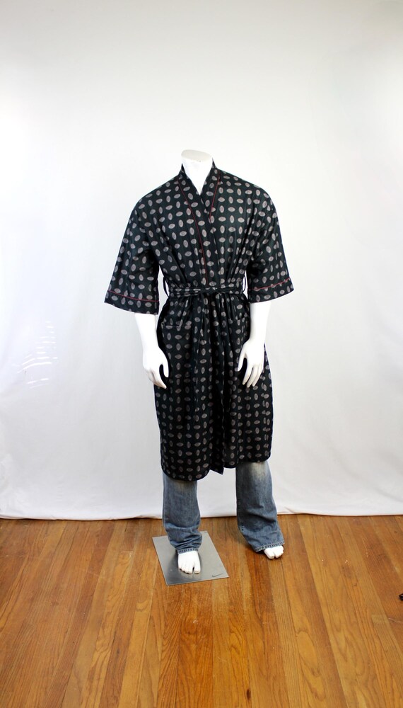 Vintage 1980s Mens Robe Bill Blass Robe
