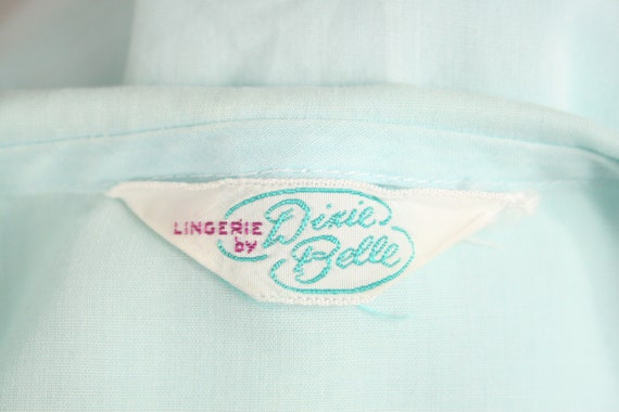 Vintage Robe Poly Cotton Button Front Dixie Belle… - image 9