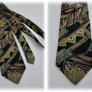 Vintage 1990's GIVENCHY GENTLEMAN Designer Necktie / Retro
