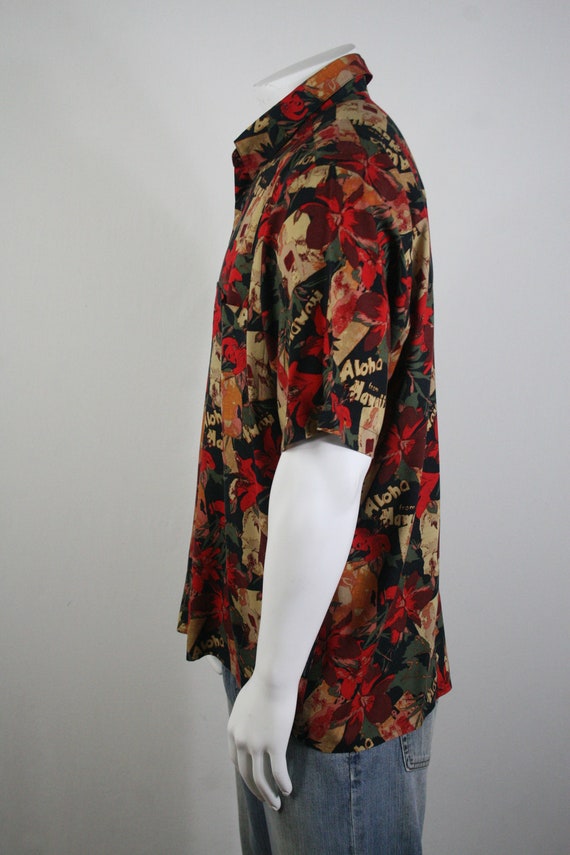 Vintage Aloha Shirt Natural Issue Rayon Shirt Lar… - image 7