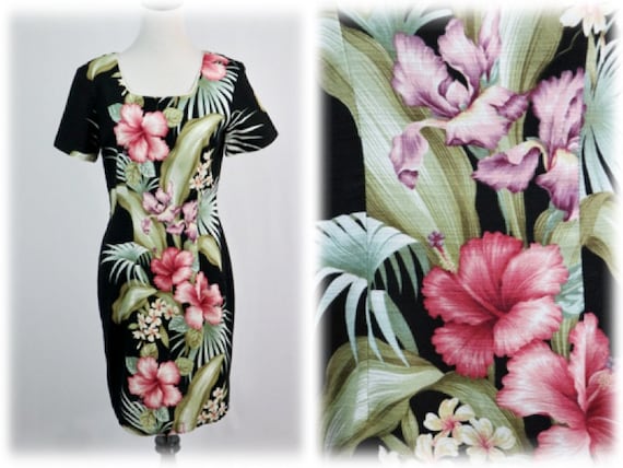 Vintage Hawaiian Dress Liberty House Young Hawaii… - image 1