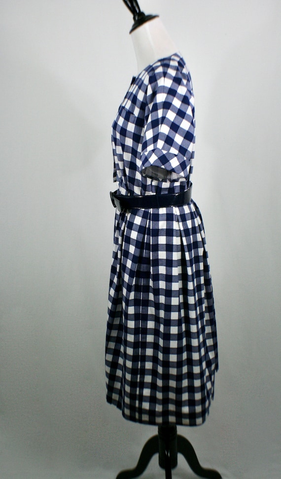 Vintage 1980s Dress Willi of California Cotton Pl… - image 7