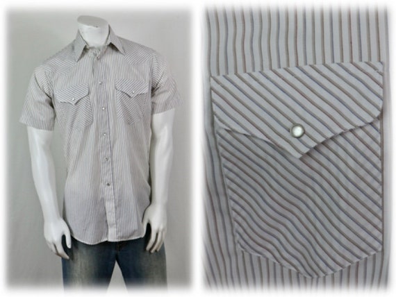 Vintage Western Shirt Ruddock Shirts 15 1 2 Medium Etsy