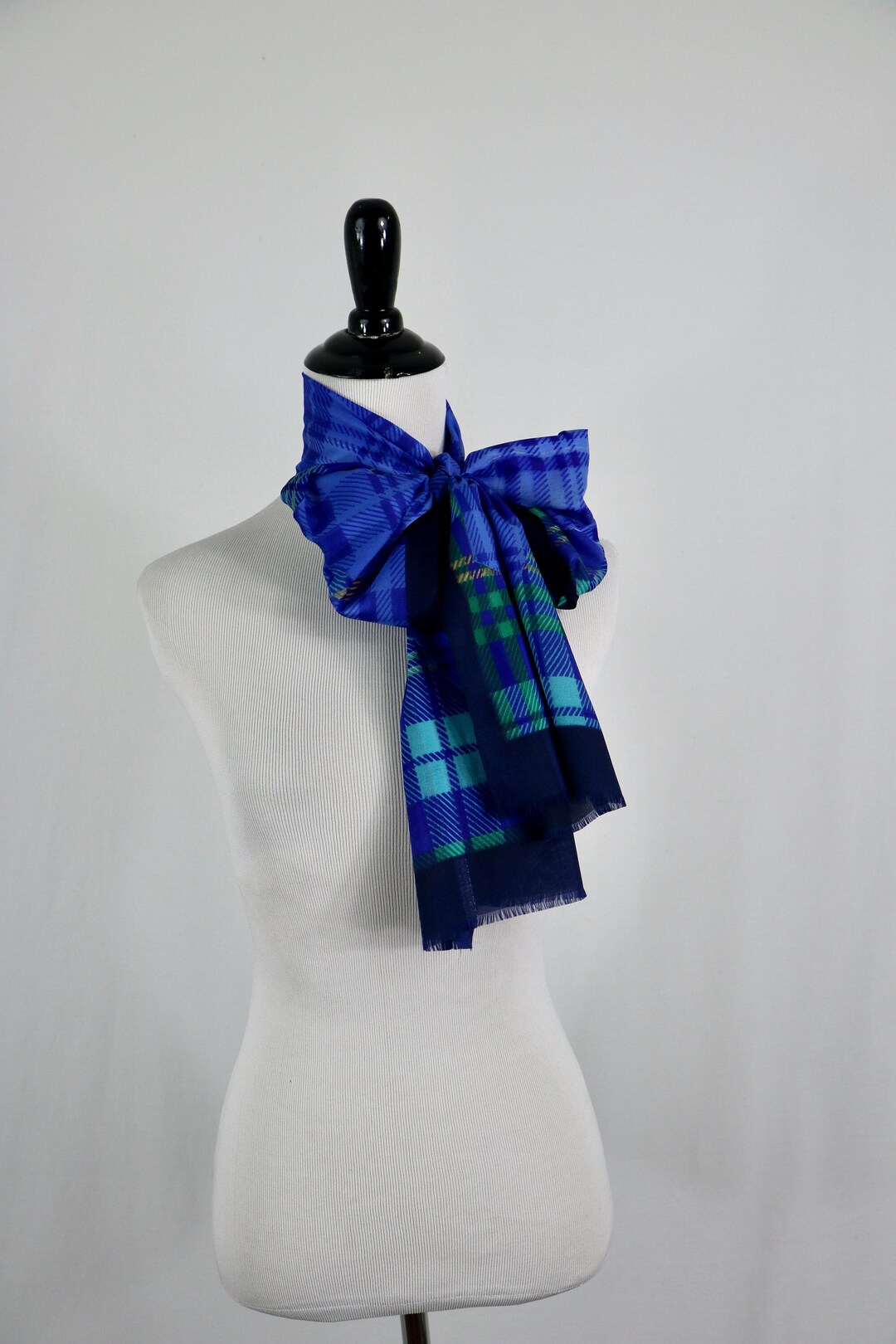 Vintage Plaid Scarf