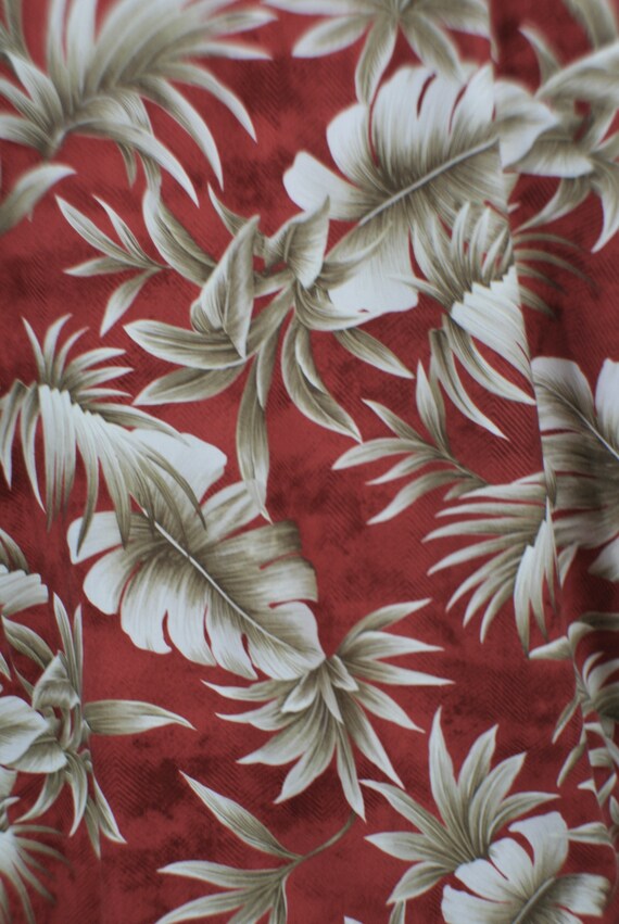 Vintage Aloha Shirt Rayon Island Shores Shirt Sma… - image 9