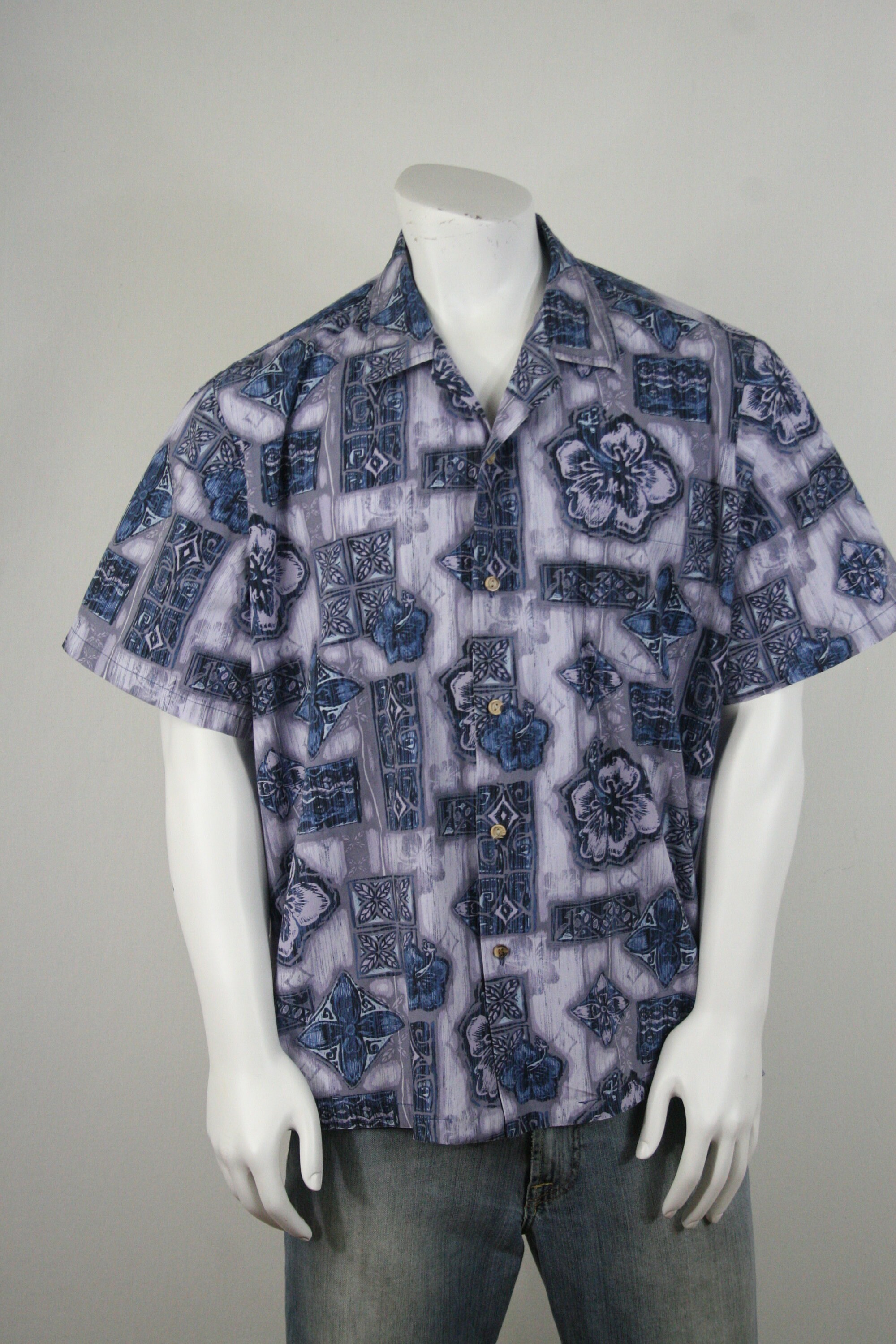 Vintage Hawaiian Shirt Pride of Hawaii Cotton Shirt 2XL - Etsy