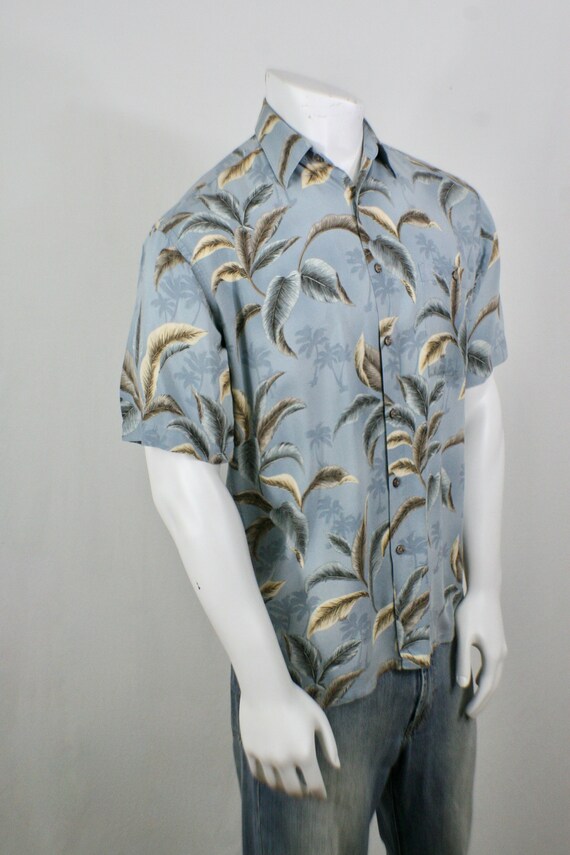 Vintage Aloha Shirt Rayon Moda Campia Moda Shirt … - image 5
