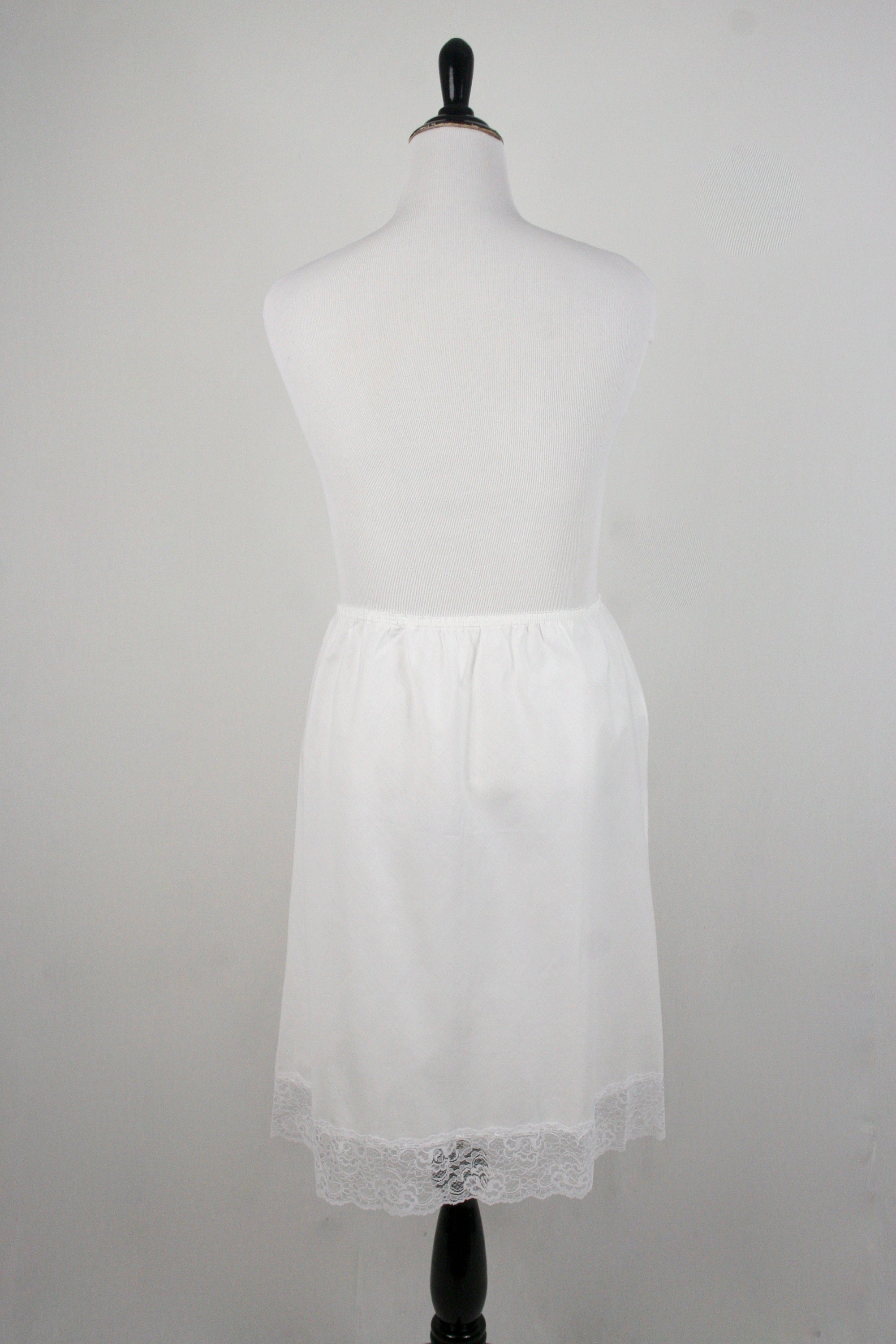 Vintage Slip Cotton Poly White Sears Half Slip X large Etsy Vintage Slip Cotton Poly White Sears Half Slip X large Etsy