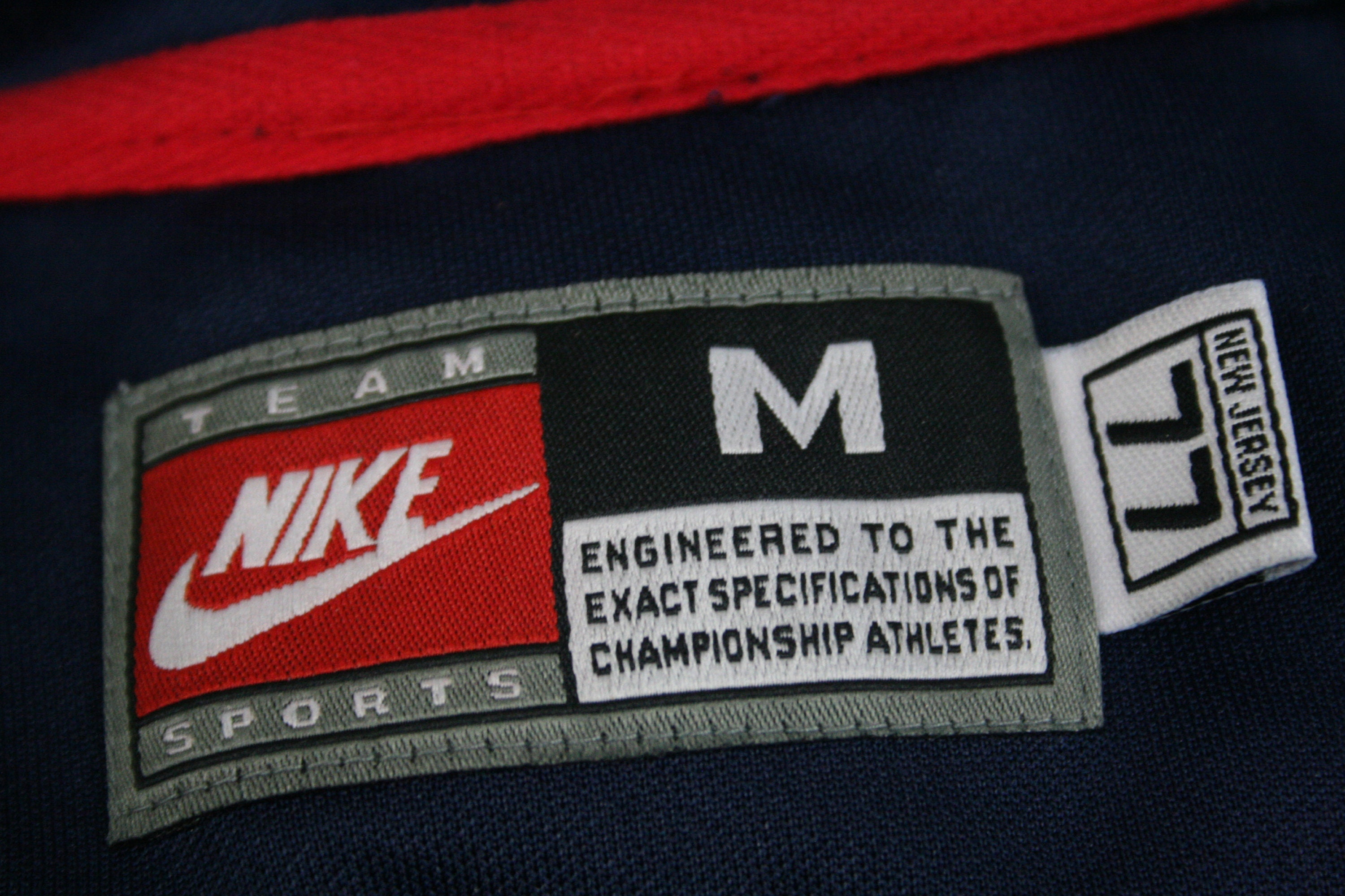 Vintage New Jersey Nets Sweat Suit Nike NBA Boys Track Suit 