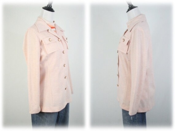 1970s Jacket and Shell Set Polyester Double Knit … - image 5