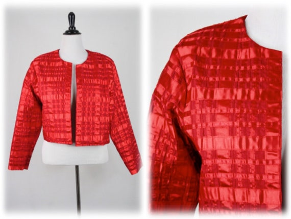 Vintage Jacket Tachi Castillo Mexican Red Ribbon C