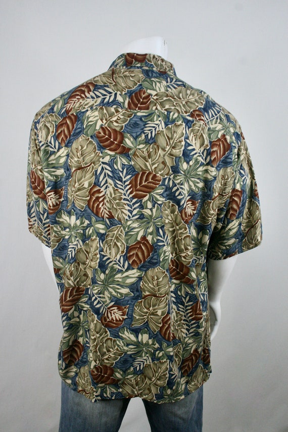 Vintage Aloha Shirt Izod Rayon Shirt XL - image 5