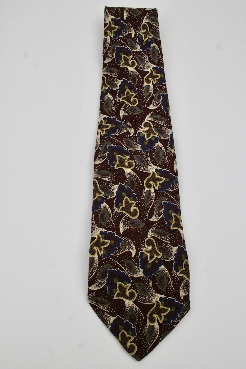 Vintage Silk Necktie Rober Talbott Tie