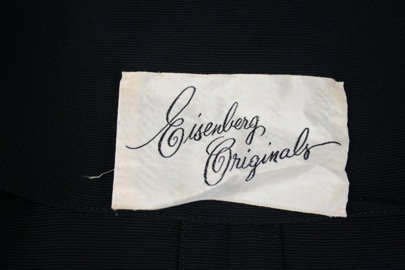 Vintage 1940s Dress and Jacket Set Eisenberg Orig… - image 10