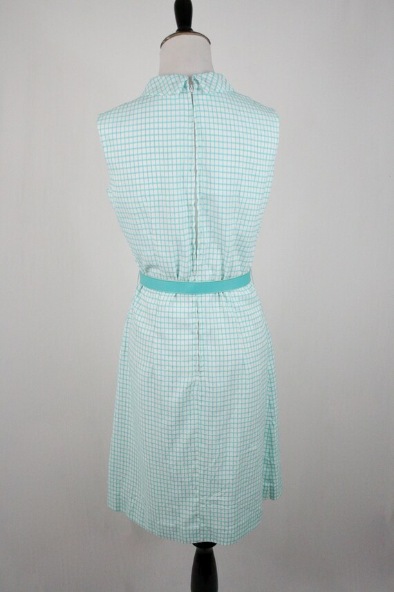 1960s Dress Mod Plaid Shift Dress Eve Carver Orig… - image 7