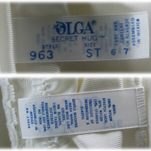 Vintage Slip Olga Secret Hug White Half Slip Small Tall - Etsy