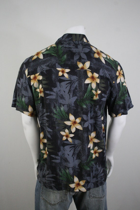 Vintage Aloha Shirt Rayon Island Shores Shirt Med… - image 6