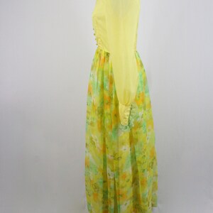 1970s Dress Garden Party Maxi Dress Handmade - Etsy