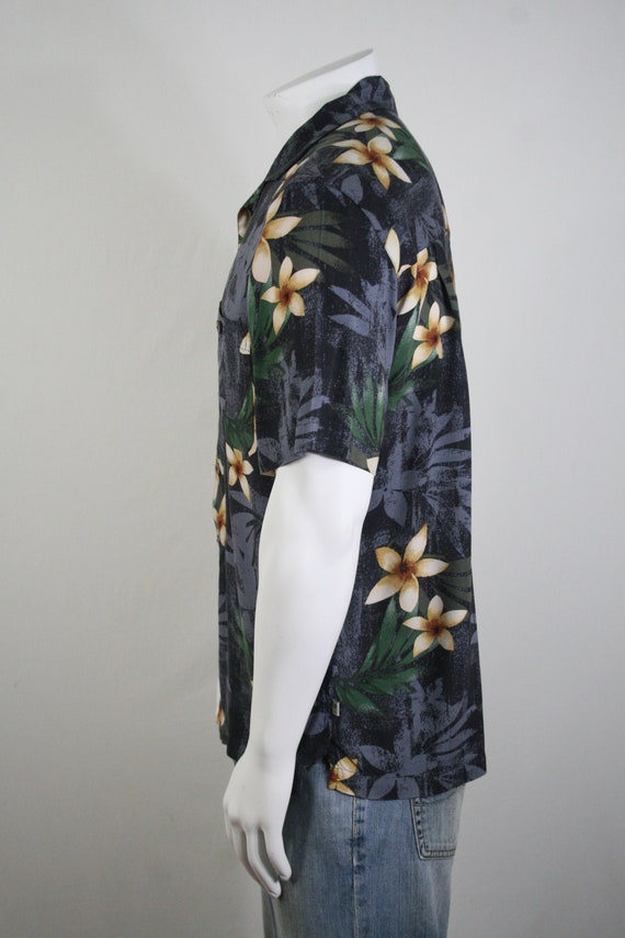 Vintage Aloha Shirt Rayon Island Shores Shirt Med… - image 7