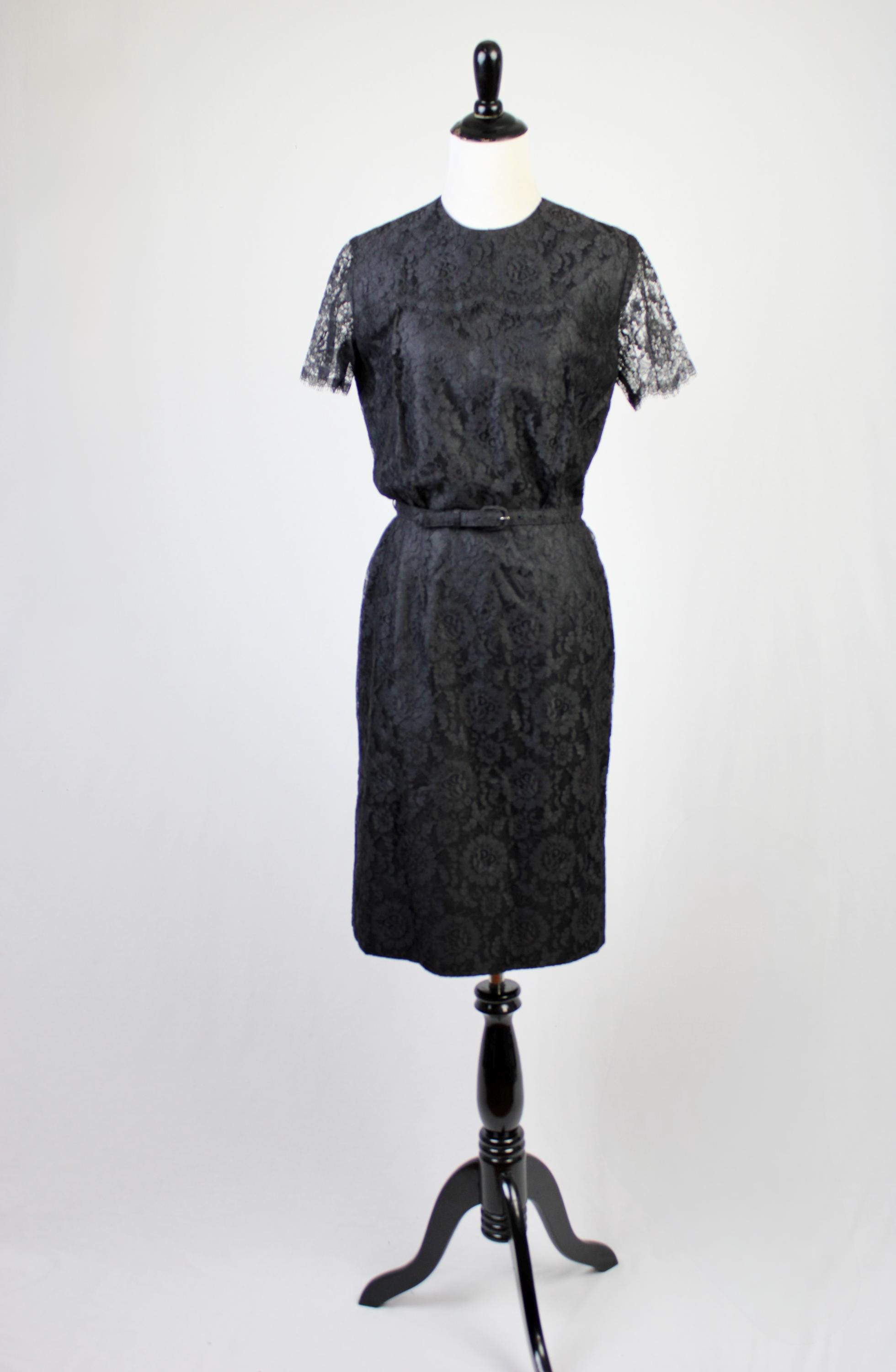 Lace Sheath Dress - Etsy