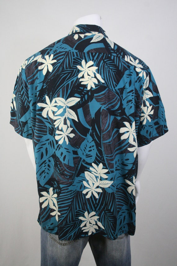 Vintage Hawaiian Shirt Island Reserve Collection Rayo… - Gem