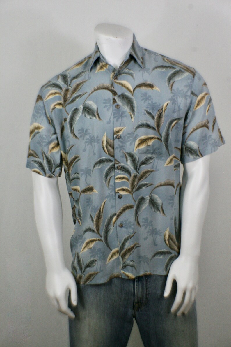 Vintage Aloha Shirt Rayon Moda Campia Moda Shirt Small image 3