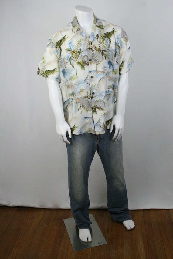 Vintage Hawaiian Shirt Bishop St. Apparel Rayon P… - image 2