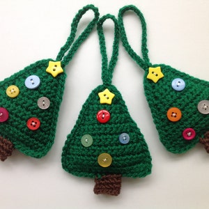 Christmas Tree Crochet Pattern, Tree Ornament, Christmas Decoration Pattern, PDF