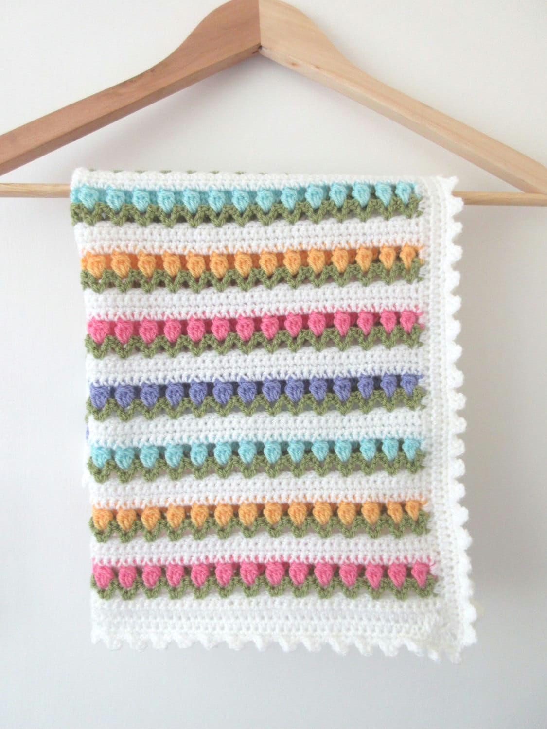 Tulip stitch crochet blanket pattern best sale