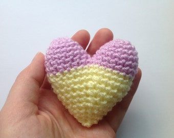 Heart Crochet Pattern, PDF Instant Download, Amigurumi Love Heart Tutorial