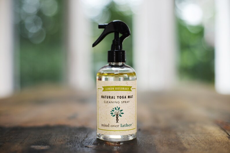 Lemon Rosemary Yoga Mat Cleaner Etsy