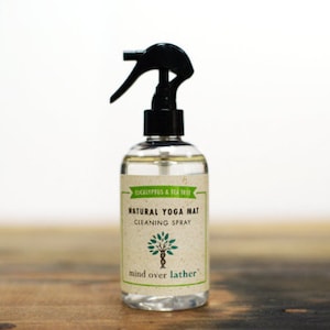 Eucalyptus & Tea Tree Natural Yoga Mat Spray Cleaner, 8oz