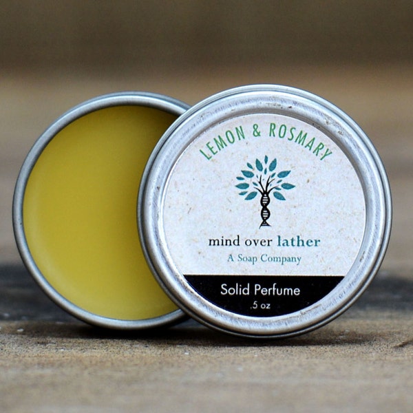 Lemon & Rosemary Solid Perfume