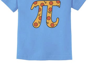 Pizza Pi Funny Pi Day Gift Cute Toddler//Kids Long Sleeve T-Shirt Tstars