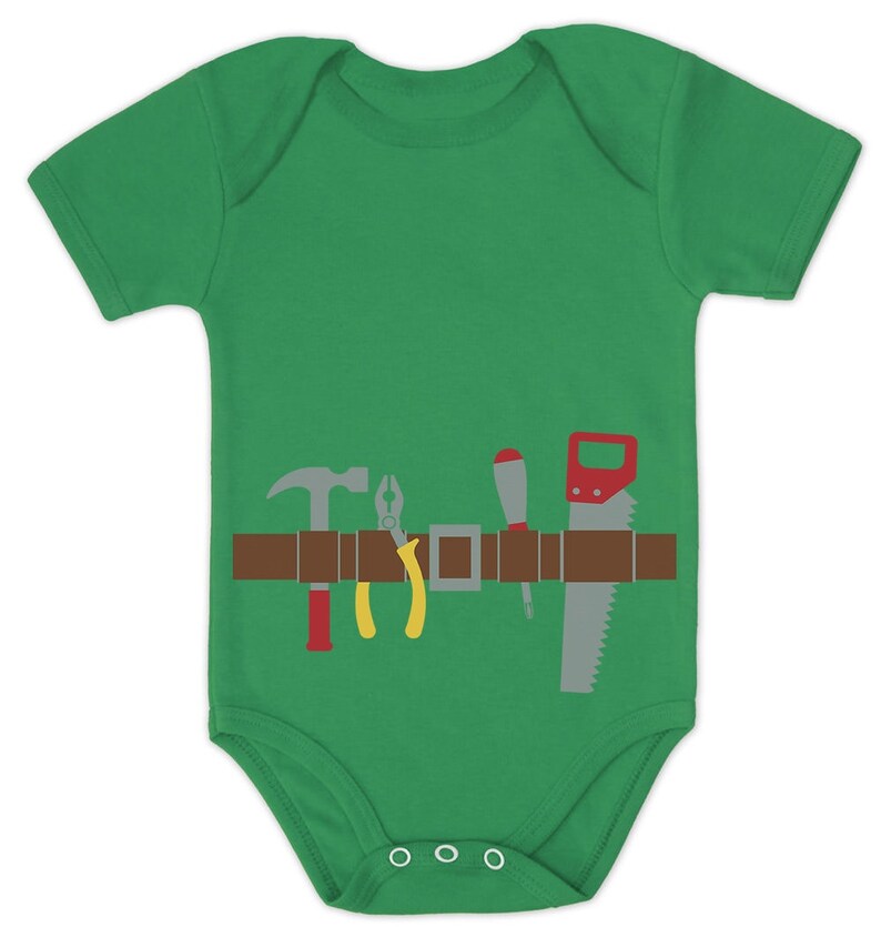 Workman Tool Belt Halloween Handyman Costume Baby Bodysuit Etsy