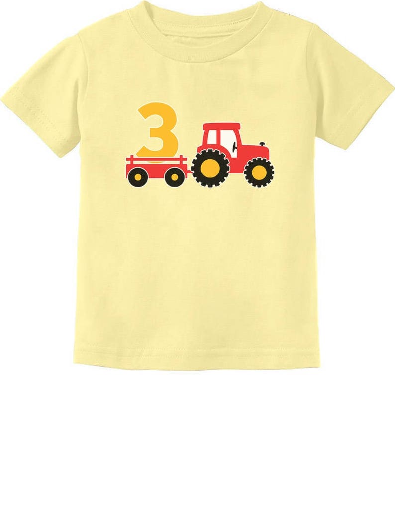 2nd Birthday Bulldozer Construction Party 2 Years Old Boy Toddler Kids T-Shirt