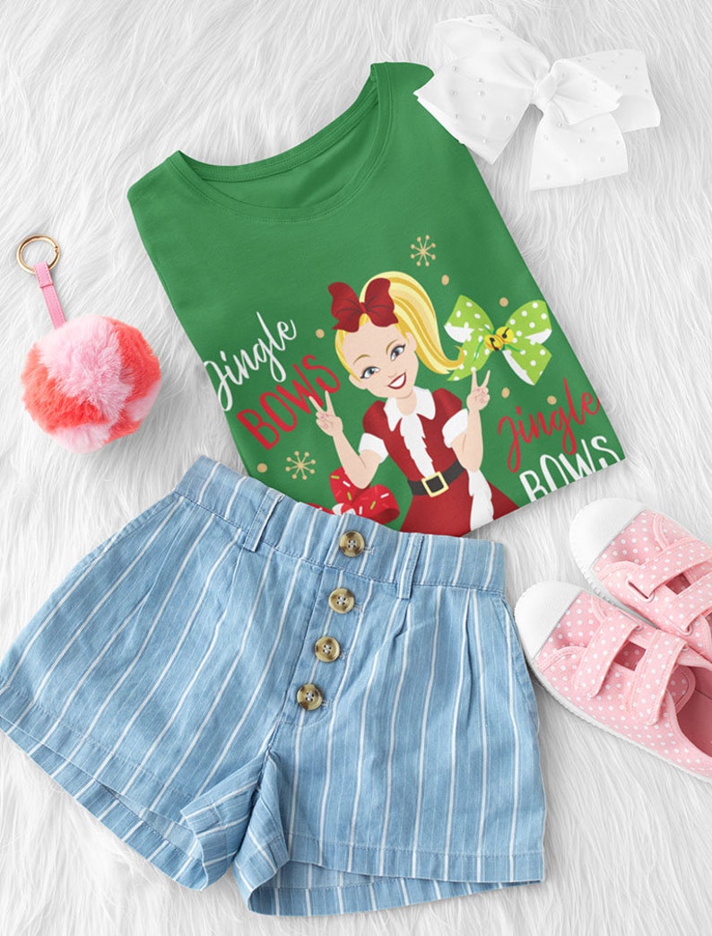Jojo Siwa Christmas Shirt Jingle Bows Jojo Toddler Kids | Etsy