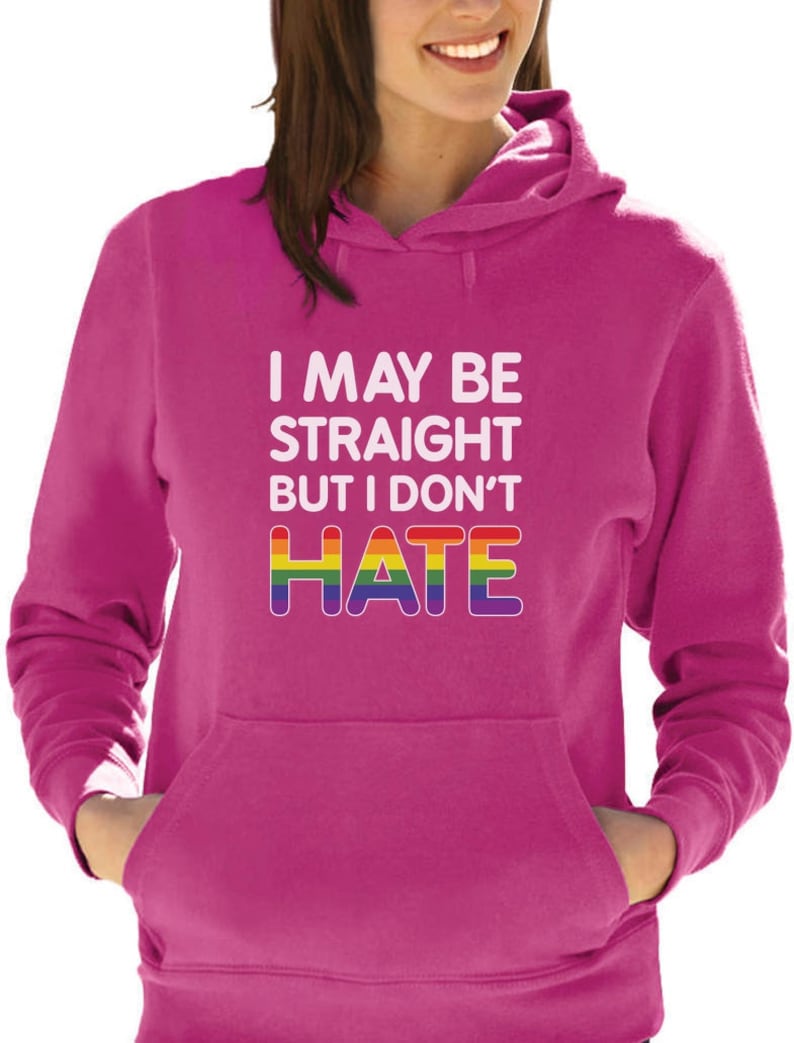 Men/'s Rainbow LGBT Lives Matter Black Hoodie Gay Lesbian Pride Equality Rights