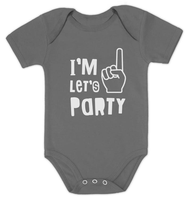 First Birthday Gift Boy Girl 1st Bday One Year Old Baby Bodysuit