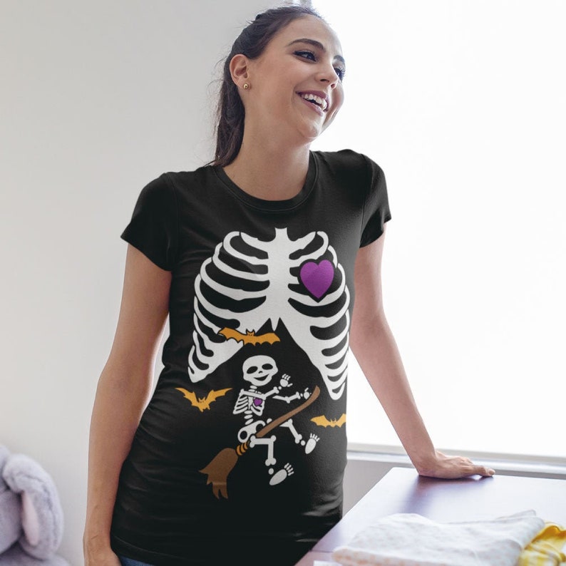 Halloween Pregnant Pregnancy Rib cage Easy Costume Xray Baby Etsy