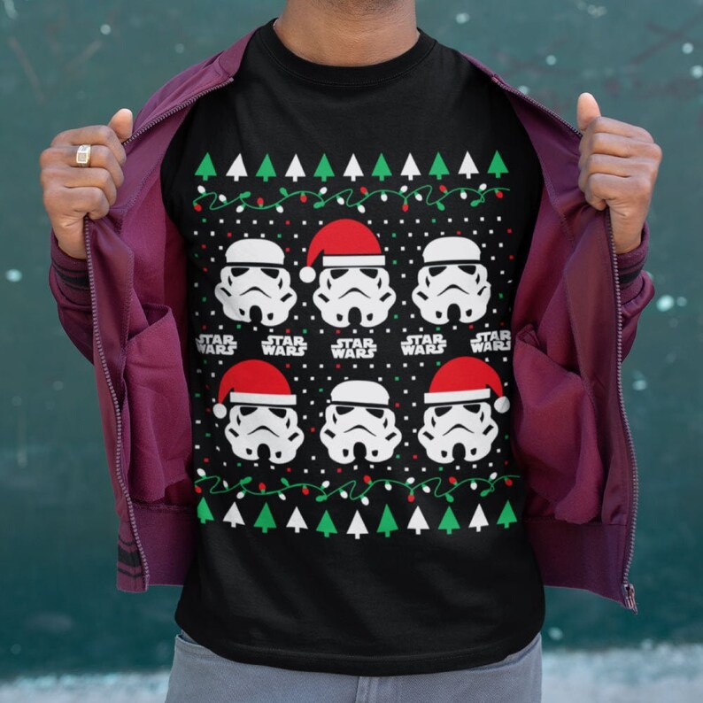 Star Wars Stormtroopers Ugly Christmas Sweater Men Women Holiday Sweater