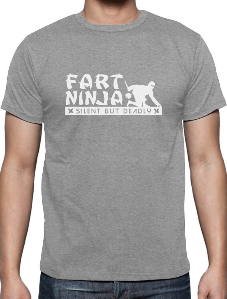 fart ninja silent but deadly t shirt