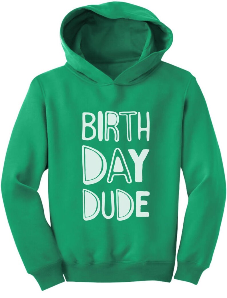 Birthday Dude Gift For Birthday Boy B-Day Party Toddler Hoodie